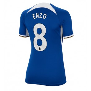 Chelsea Enzo Fernandez #8 Hemmatröja Kvinnor 2023-24 Kortärmad